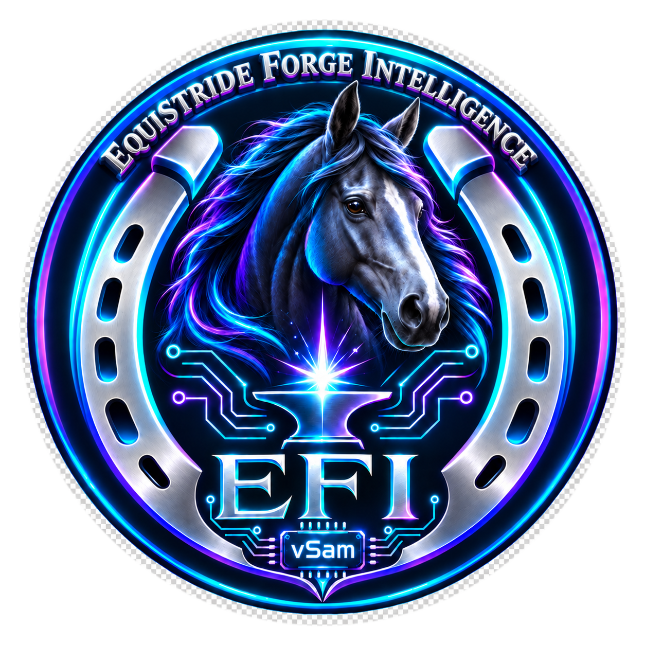 EquiStride Forge Intelligence official emblem